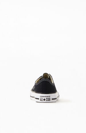 Kids Black Chuck Taylor All Star Low Top Shoes image number 3