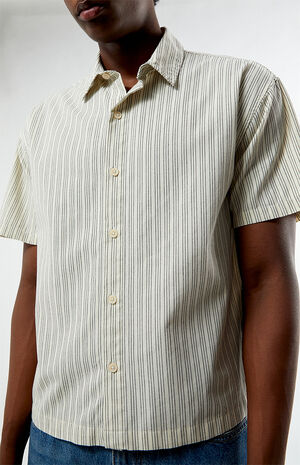 Oxford Striped Camp Shirt image number 2