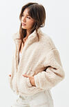 Ivory Sherpa Jacket Ivory Sherpa Jacket image number null