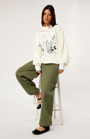 x Disney Swan Song Oversized Crew Neck Sweatshirt image number 3