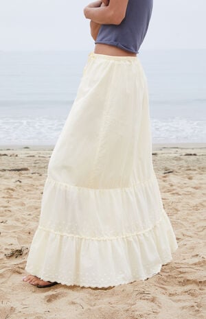 Yellow Nadia Maxi Skirt image number 3