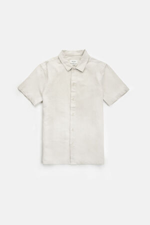 Sand Classic Linen Shirt image number 1