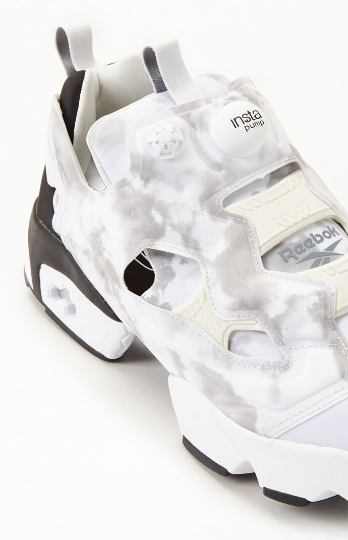 White & Black Instapump Fury OG Shoes