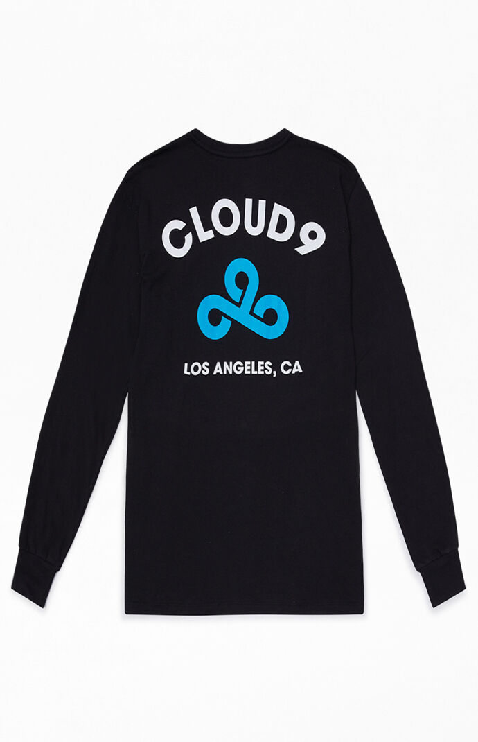 x Cloud9 Black Neon Long Sleeve T-Shirt