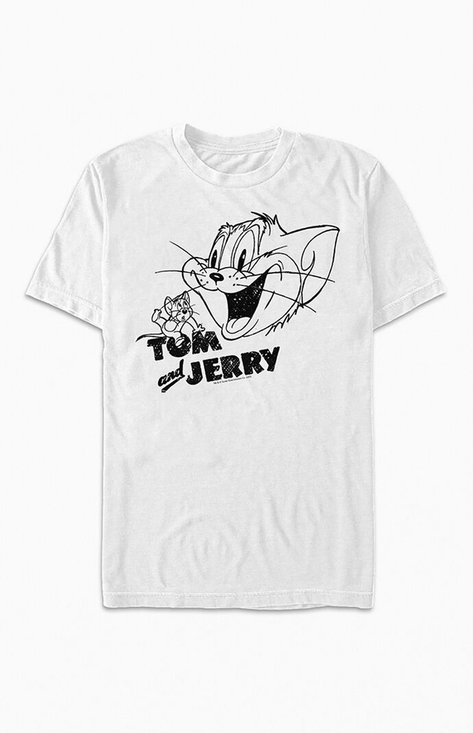 Tom And Jerry Sketch T-Shirt