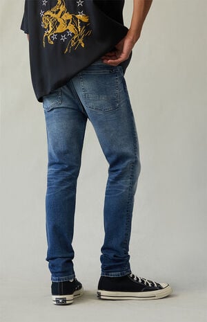 Bryce Stacked Skinny Jeans Stretch Medium Indigo image number 3