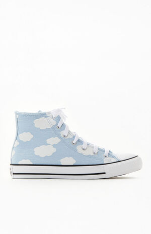 Kids Blue All Star High Top Shoes image number 1