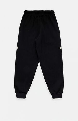 Vintage Black Classic Fit Sweatpants image number 2