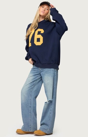 Rhyan 76 Oversized Hoodie image number 5