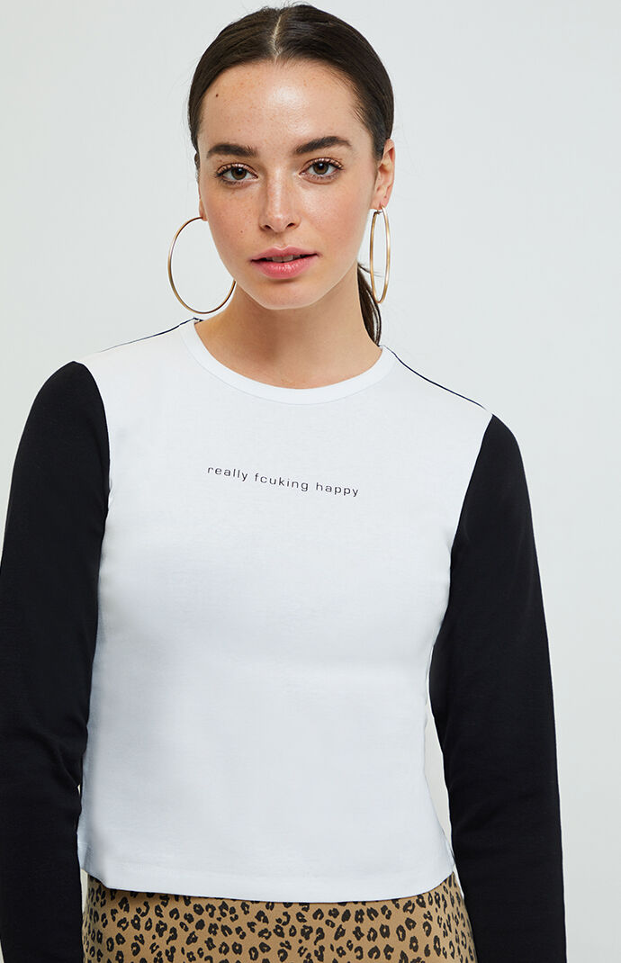 Really FCUKing Happy Long Sleeve T-Shirt