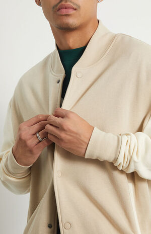 Fleece Varsity Jacket image number 2