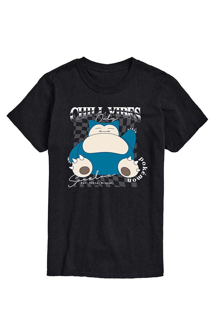 Hybrid Apparel Pokémon Snorlax Chill Vibes T-Shirt