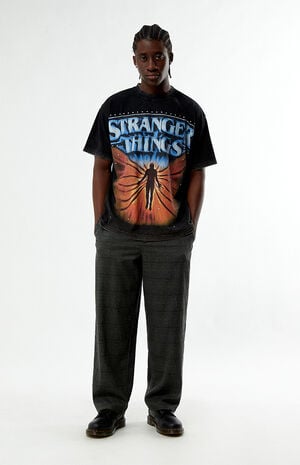 x Stranger Things Last Strange Adventure Rhinestone T-Shirt image number 6