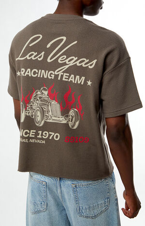 Las Vegas Racing Waffle Knit T-Shirt image number 2