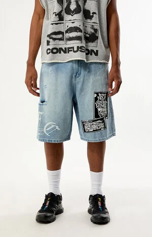 Concrete Archive Baggy Jorts image number 1