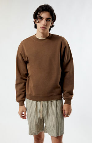 Solid Crew Neck Sweatshirt image number 1