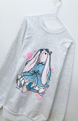 Heart Bunny Sweatshirt image number 2