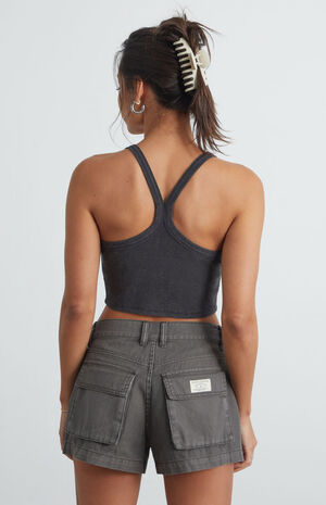 Honey Ribbed Tank Top image number 3