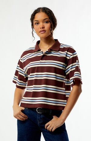 Diana Striped Polo Shirt image number 2