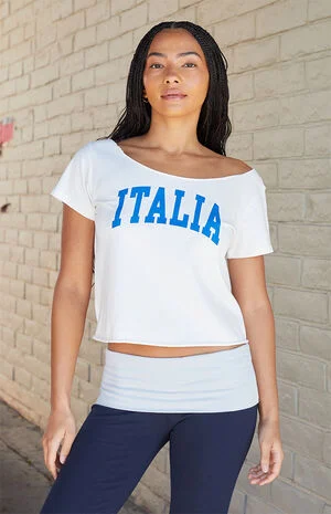 Robyn Italia Off-The-Shoulder Top image number 1