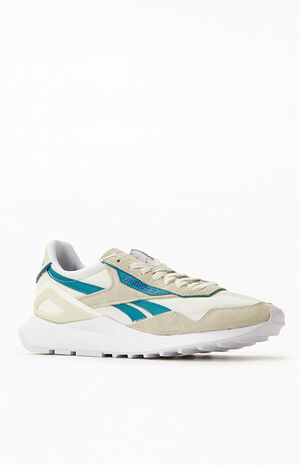 White & Turquoise CL Legacy Shoes image number 1