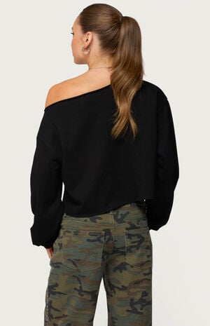 Aveline Off Shoulder Light Sweatshirt image number 3