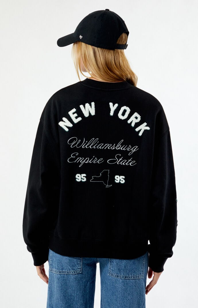 nagonstans round pullover ブラック 18,700JPY STANDARD” COZUN Double V-Gusset Crew Neck Sweatshirt BR-3000