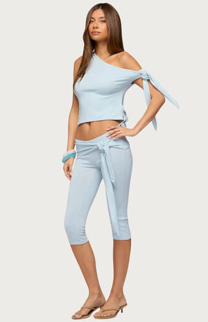 Adara Tie Capri Pants image number 4