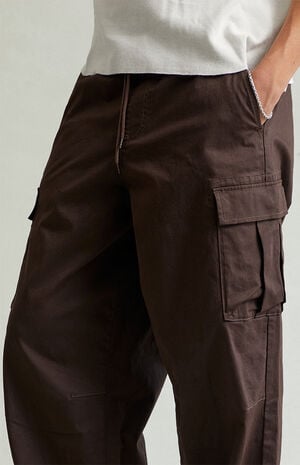 Ryder Ultra Baggy Cargo Pants Stretch Brown image number 4