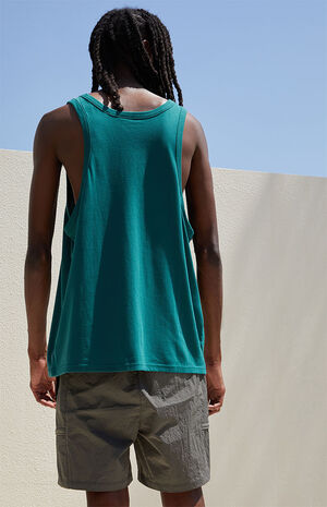 Eco Forest Green Sage Tank Top image number 3