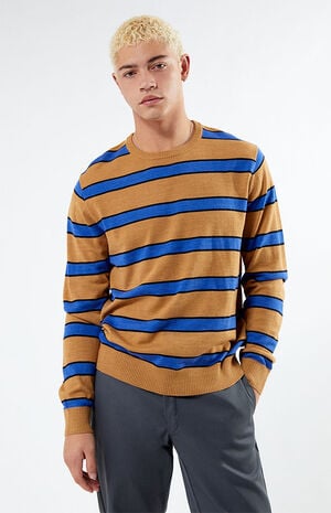 Alex Striped Crew Neck Sweater