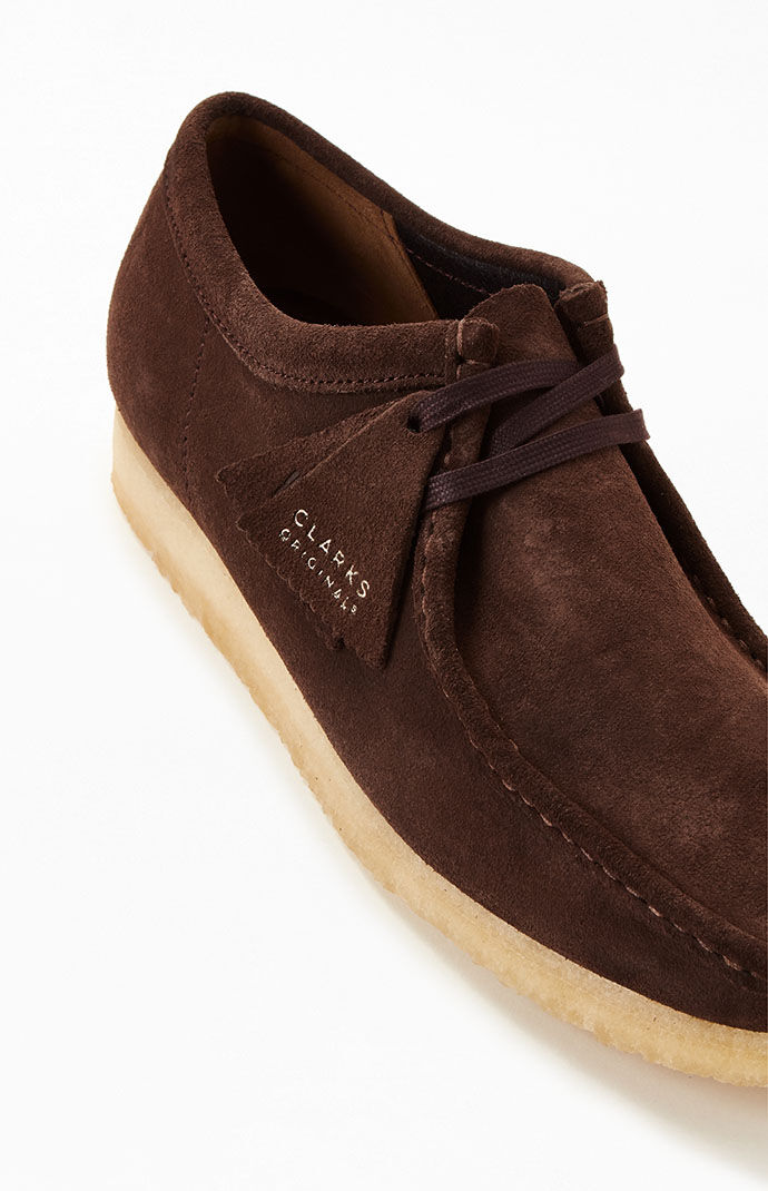 Dark Brown Wallabee Shoes