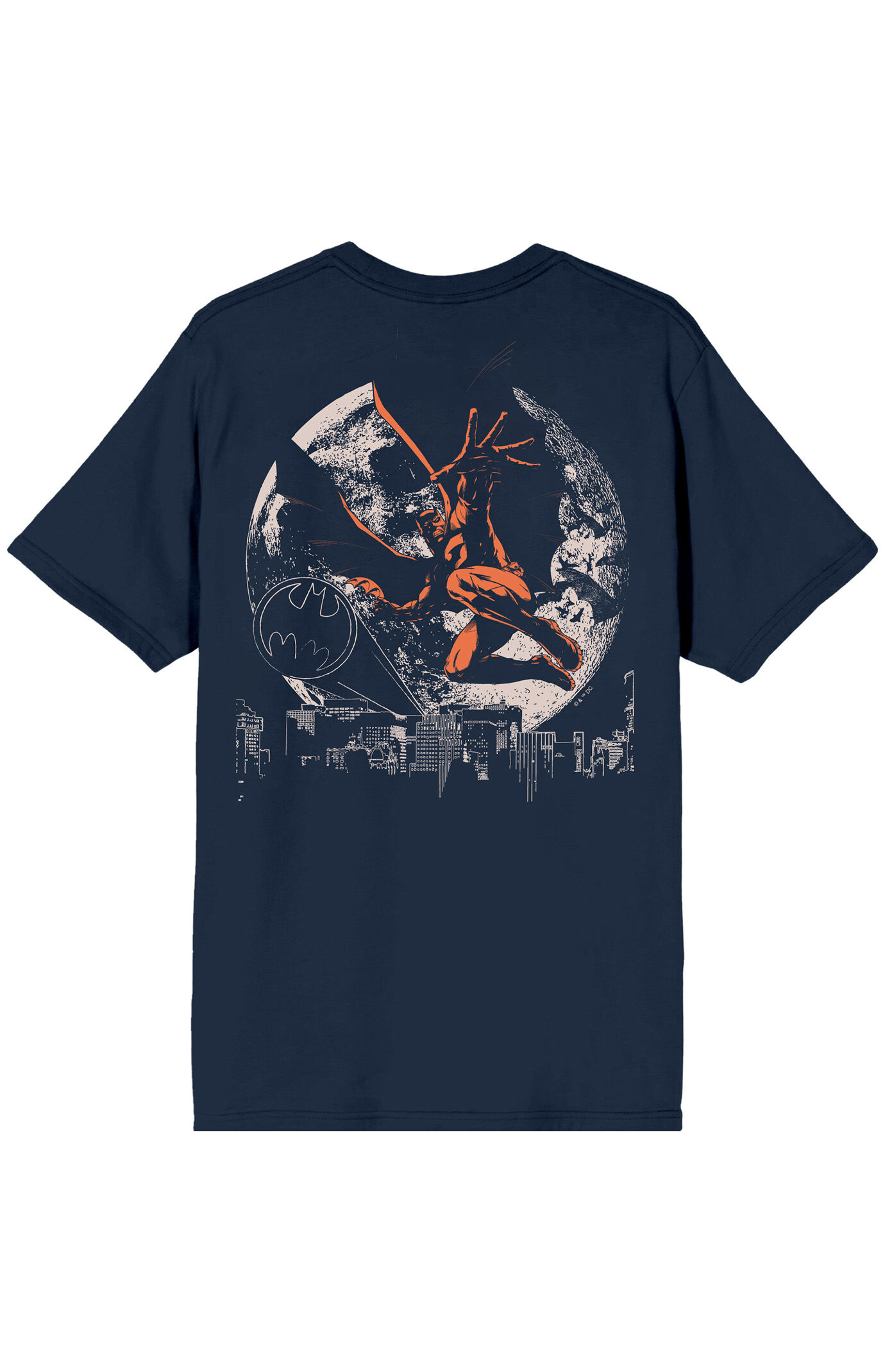 Batman Moon Comic Art T-Shirt