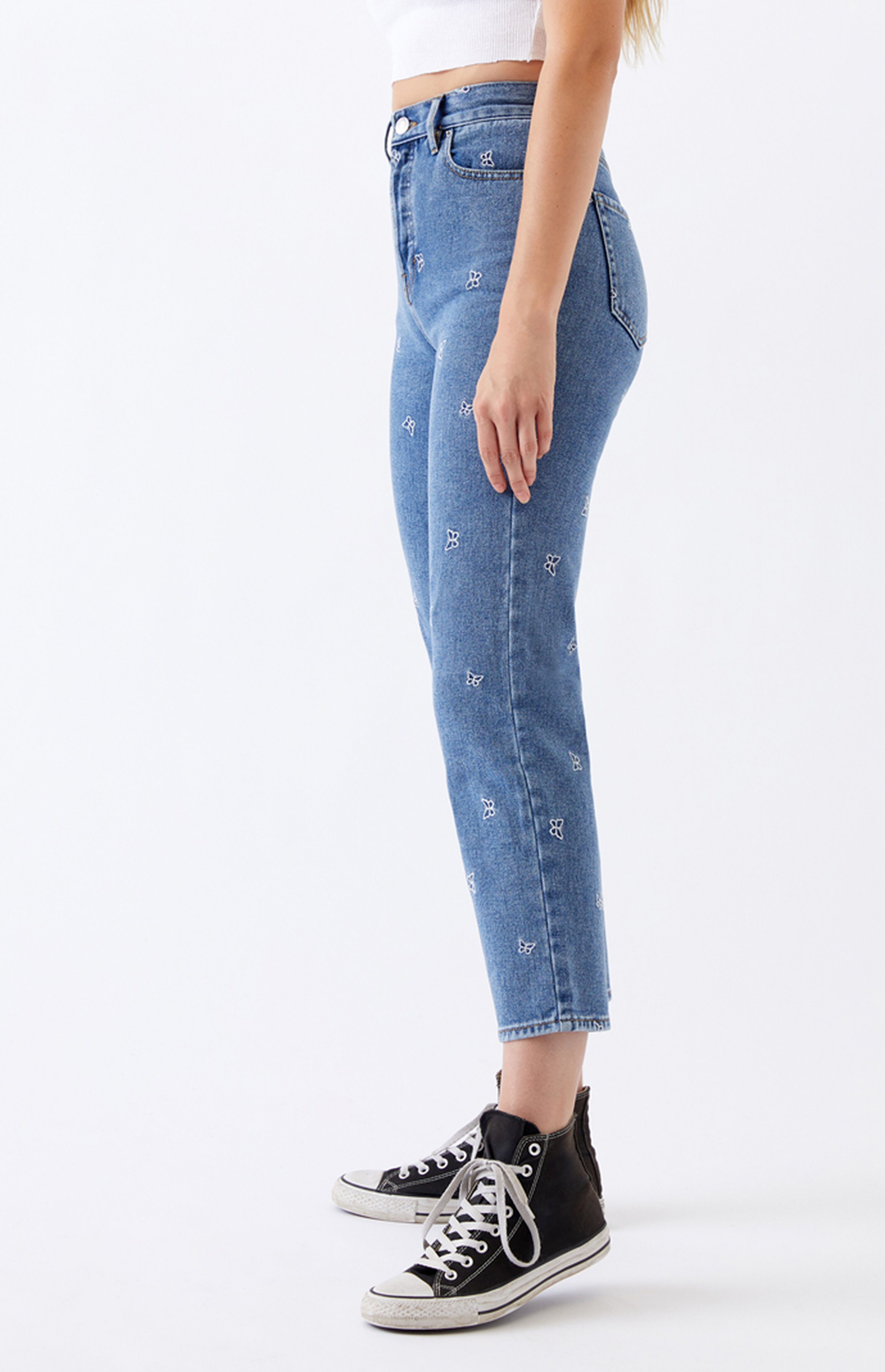pacsun high rise straight