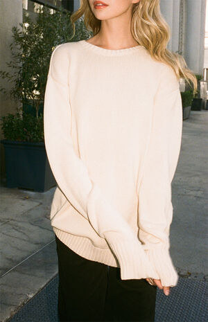 Cream Brianna Sweater image number 1