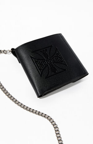 Embossed Logo Chain Wallet image number 2