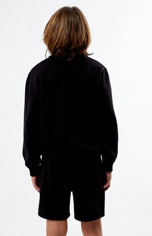 80 Black Sweat Shorts image number 4