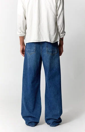 Blake Extreme Baggy Jeans Medium Blue image number 4