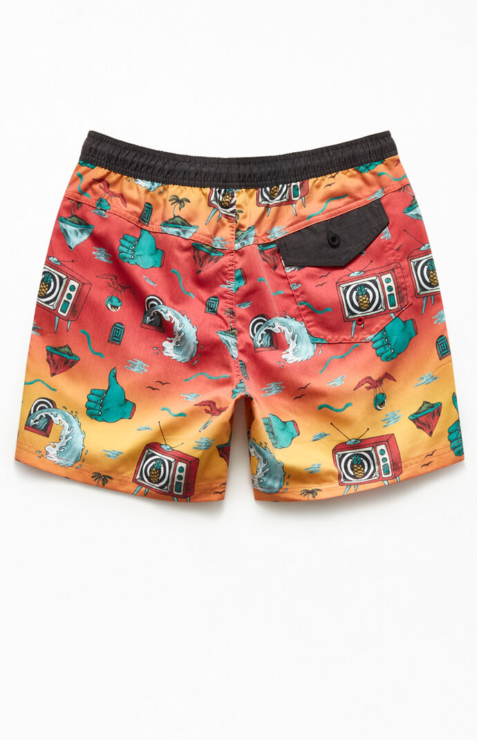 Risky 16" Swim Trunks