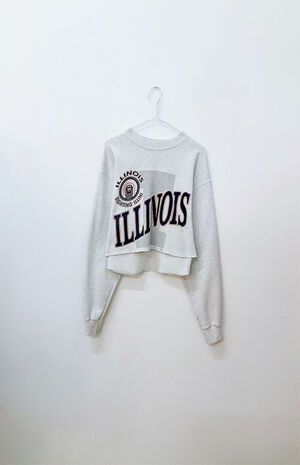 Fighting Illini Crop Sweatshirt image number 1