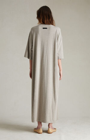 Women's Core Heather 3/4 Sleeve T-Shirt Dress image number 2