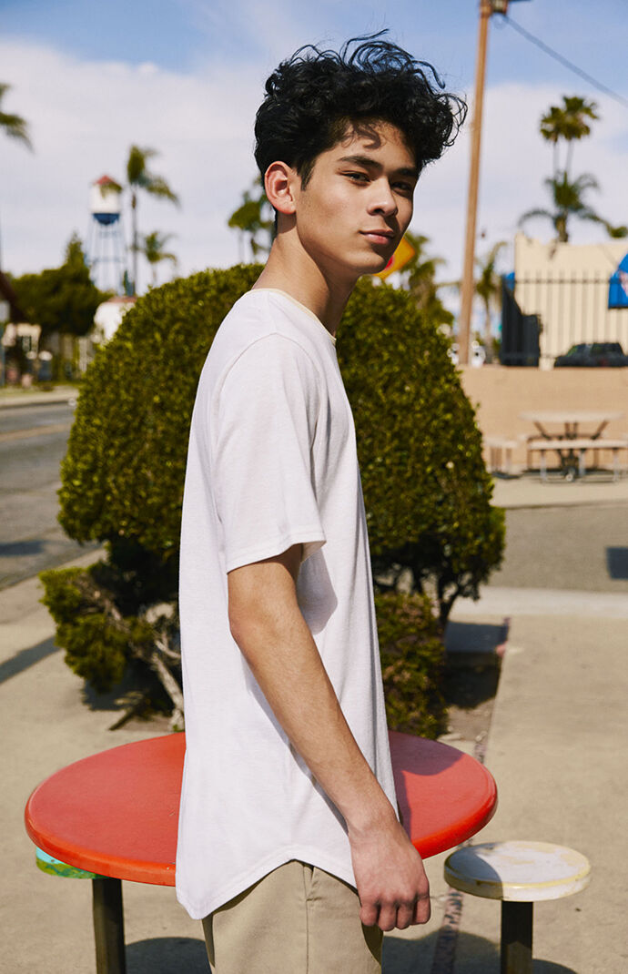 Whipple Striped Scallop T-Shirt