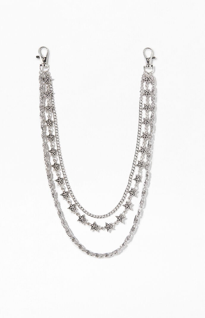 Pacsun Star Wallet Chain