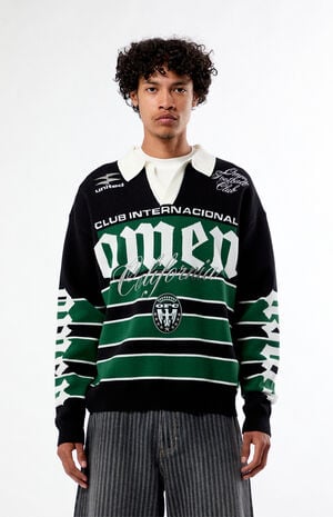 Omen Long Sleeve Polo&nbsp;Sweater&nbsp;Shirt image number 1
