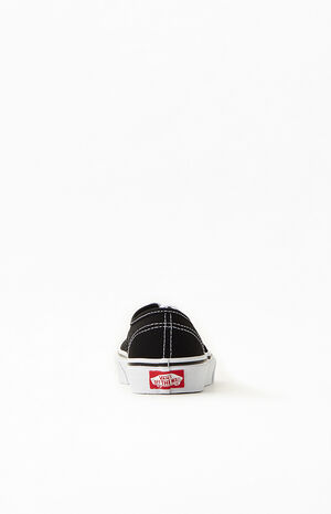 Kids Black & White Authentic Shoes image number 3
