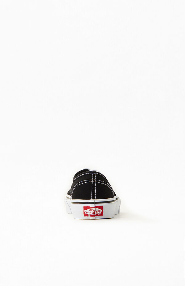 Kids Black & White Authentic Shoes