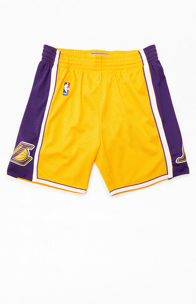 Mitchell & ness lakers shorts best sale