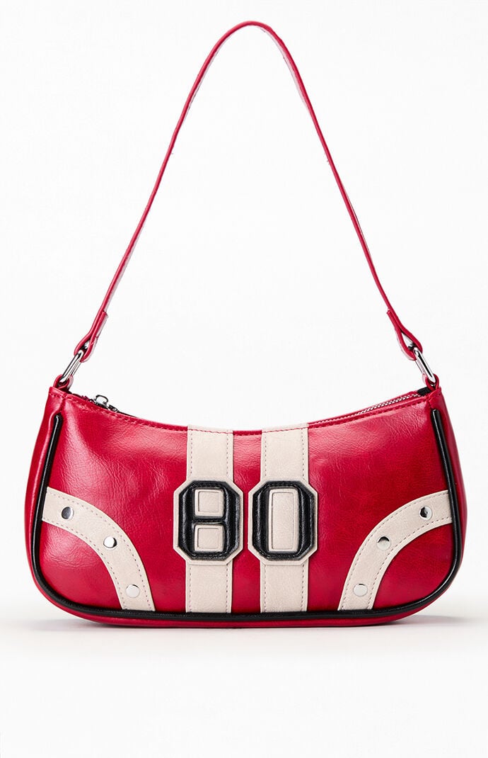 Pacsun 80 Varsity Faux Leather Shoulder Bag