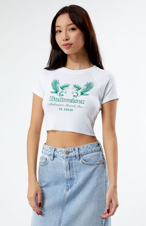 By PacSun Eagle Raglan T-Shirt image number 1