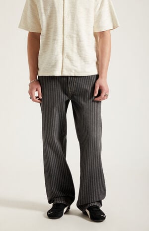 Dylan Baggy Jeans Stripe Washed Black image number 2